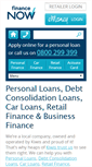 Mobile Screenshot of financenow.co.nz